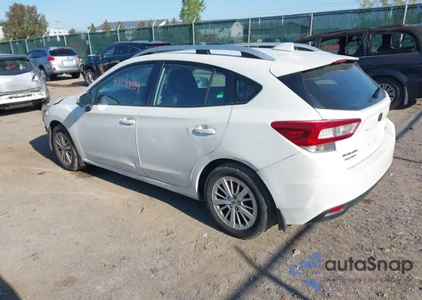 2017 Subaru Impreza 2.0I Premium из США, поврежденный, VIN 4S3GTAB69H3749662